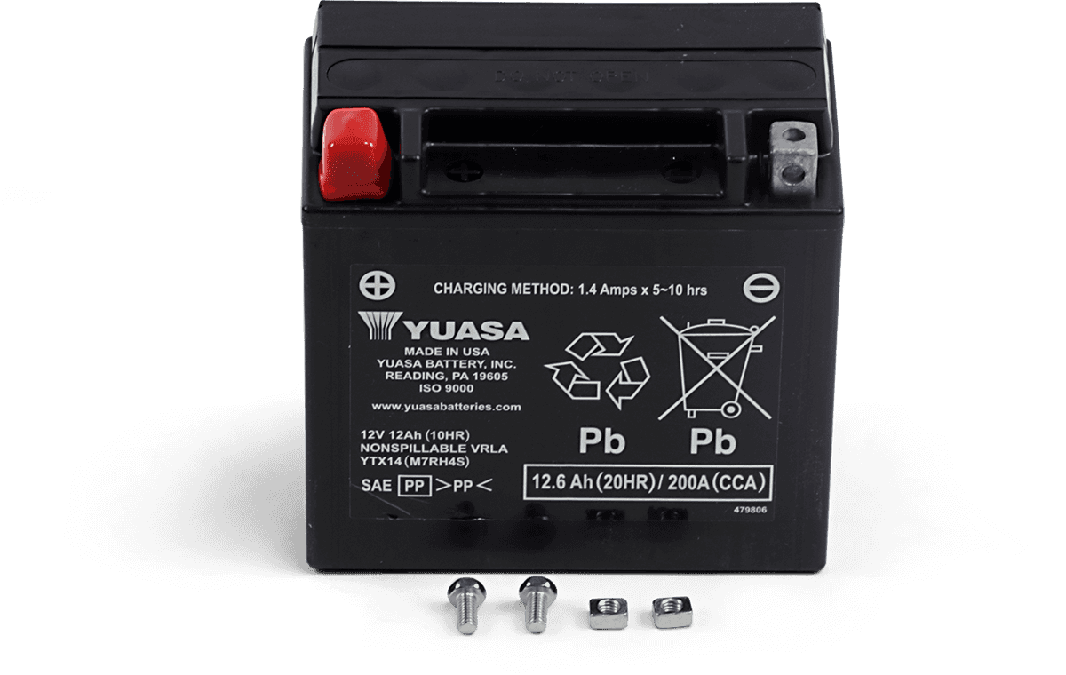 YUASA 2113-0757 AGM Battery - YTX14