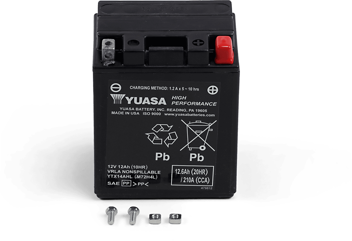YUASA 2113-0759 AGM Battery - YTX14AHL