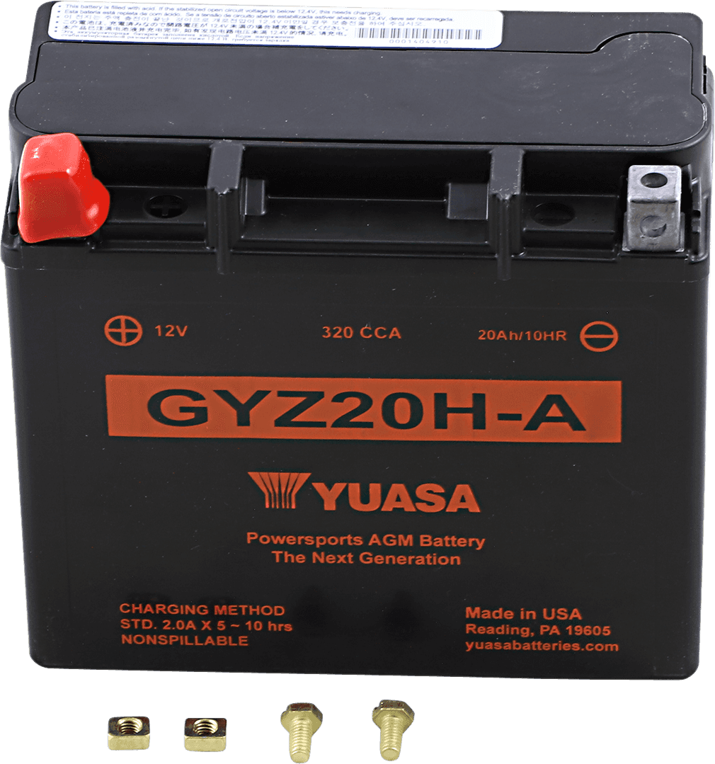 YUASA 2113-0776 AGM Battery - GYZ20H-A