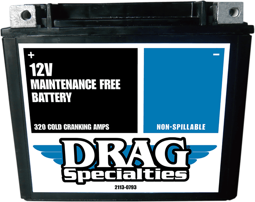 DRAG SPECIALTIES 2113-0793 AGM Battery - YTX20H FT