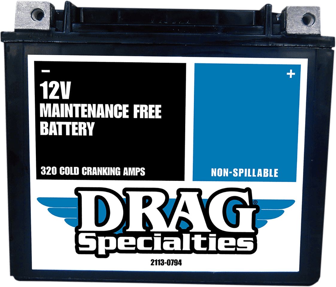DRAG SPECIALTIES 2113-0794 AGM Battery - YTX20HL FT