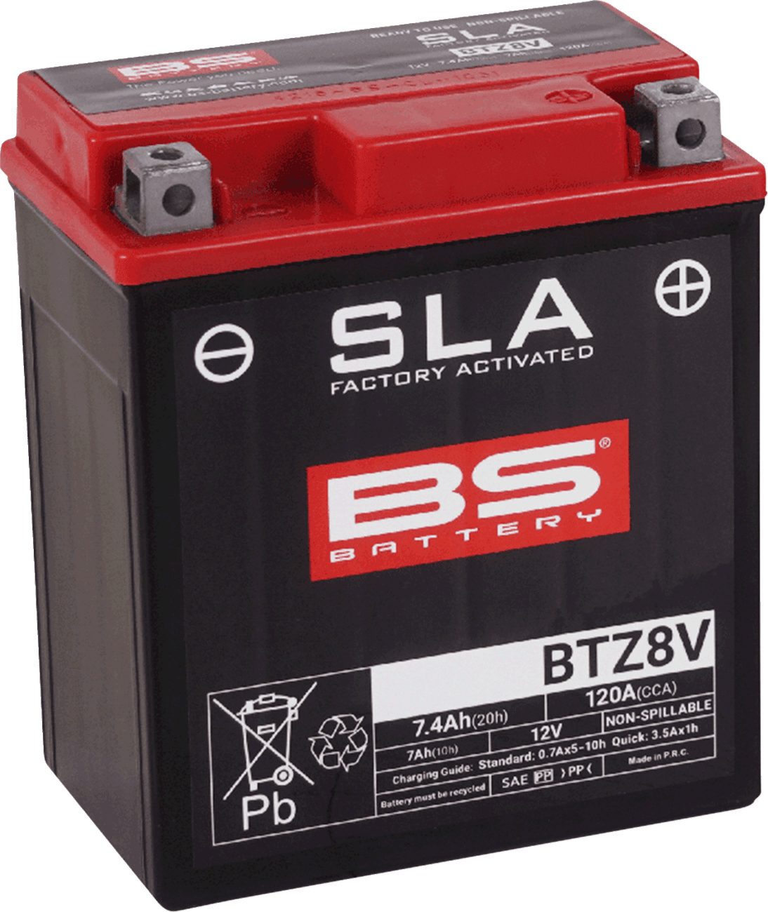 BS BATTERY 2113-0837 Battery - BTZ8V (YT)