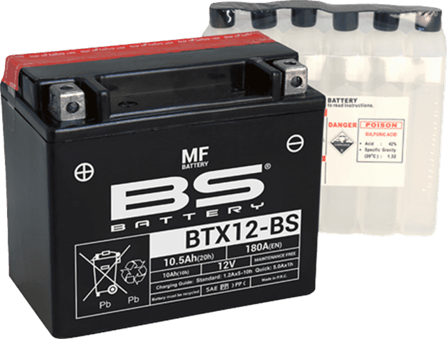 BS BATTERY 2113-0862 Battery - BTX12-BS (YTX)