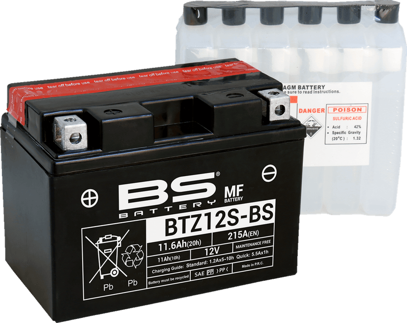 BS BATTERY 2113-0863 Battery - BTZ12S-BS (YTZ)