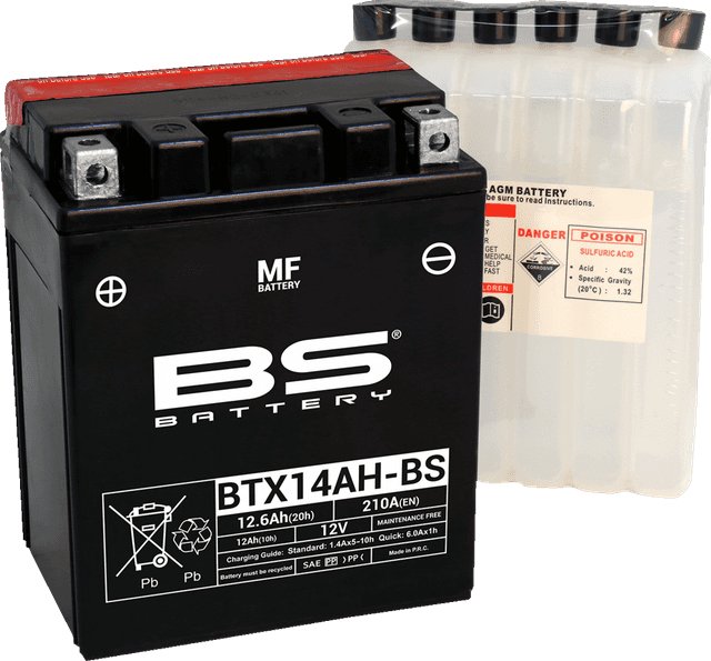 BS BATTERY 2113-0867 Battery - BTX14AH-BS (YTX)