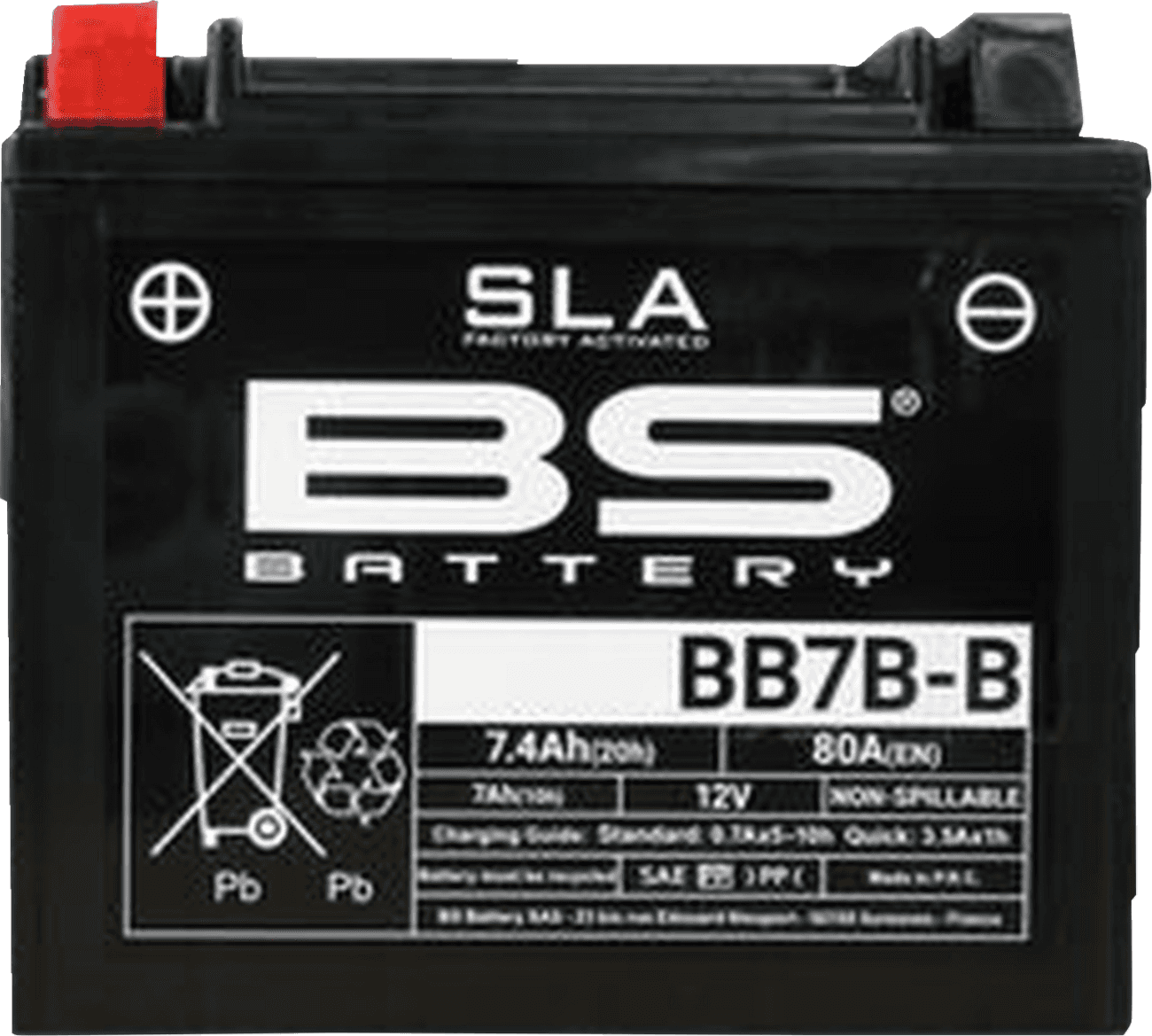 BS BATTERY 2113-0878 Battery - BB7B-B (YB)