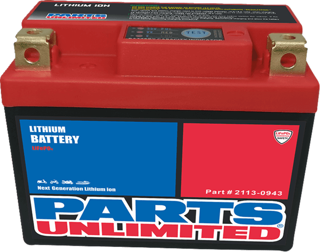 PARTS UNLIMITED 2113-0943 Battery - Lithium LiFePO4 - LFP03-B — image 2 of 2