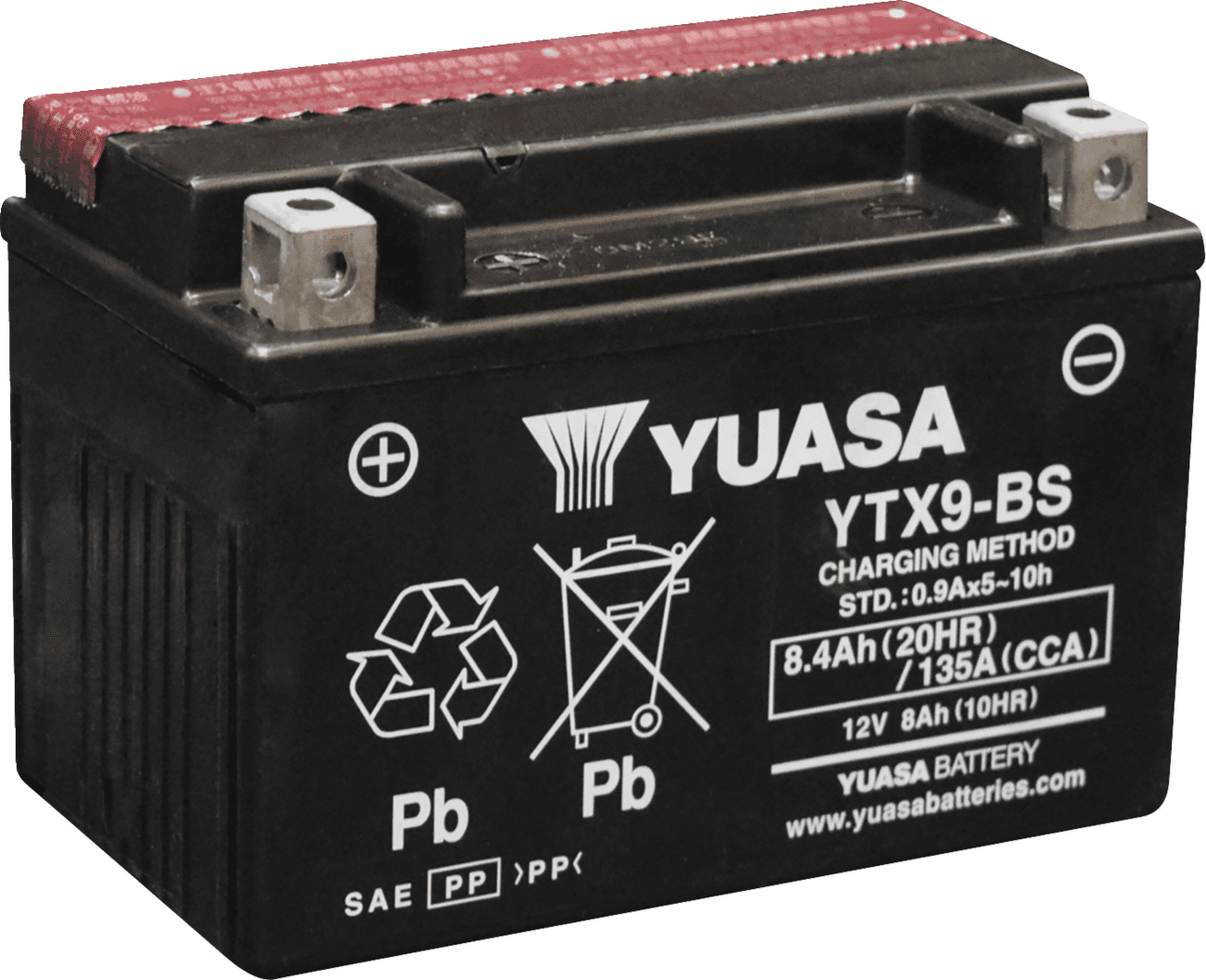 YUASA 2113-0956 Battery - YTX9BS