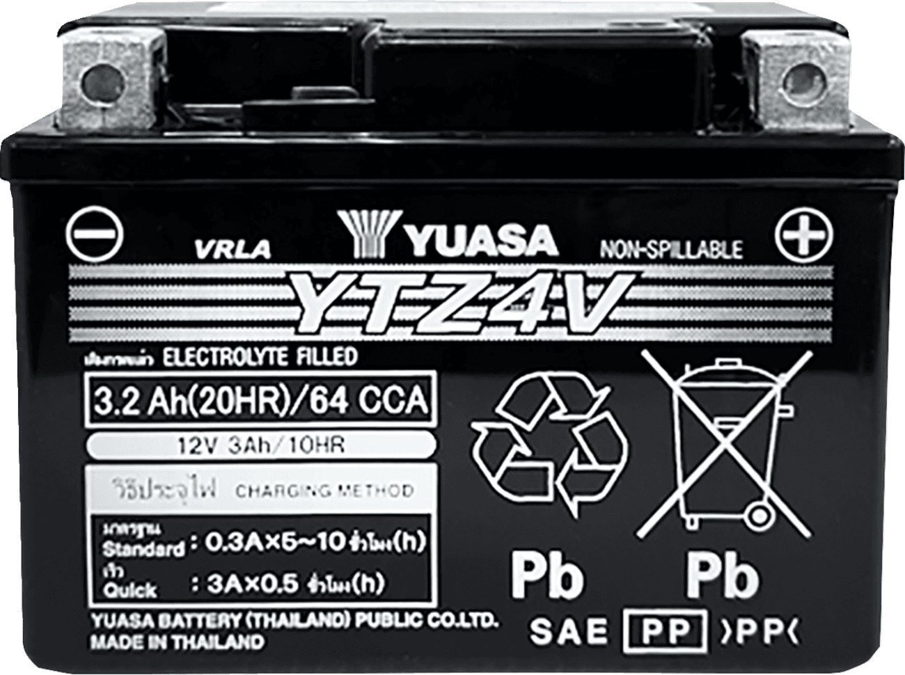YUASA 2113-0976 Battery - YTZ4V