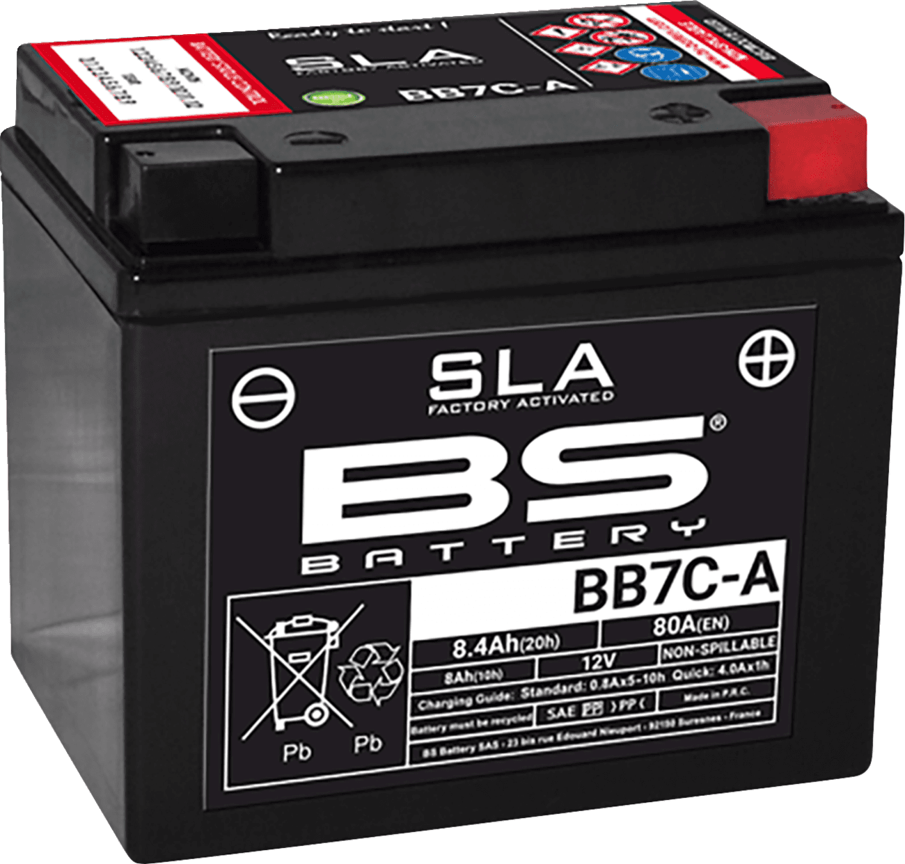 BS BATTERY 2113-0978 Battery - BB7C-A (YB)