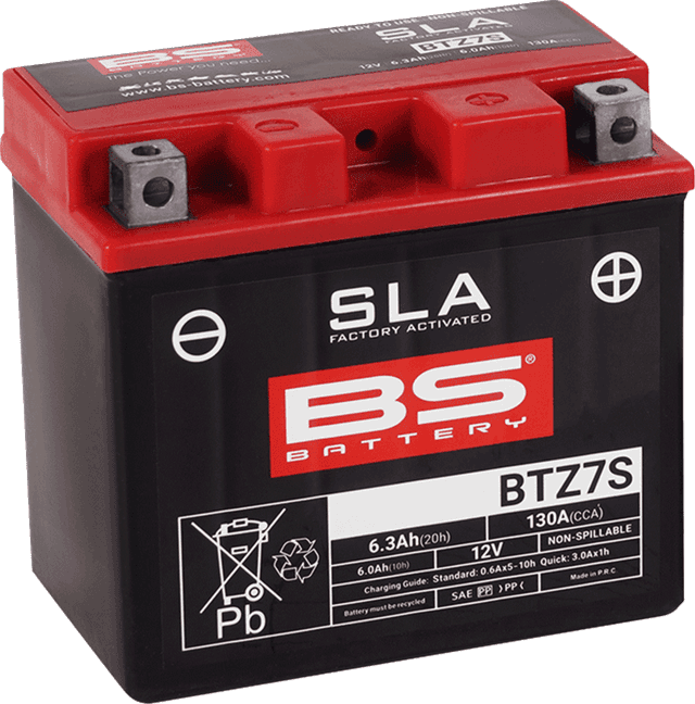 BS BATTERY 21130992 Battery - BTZ7S (YTZ) — image 1 of 2