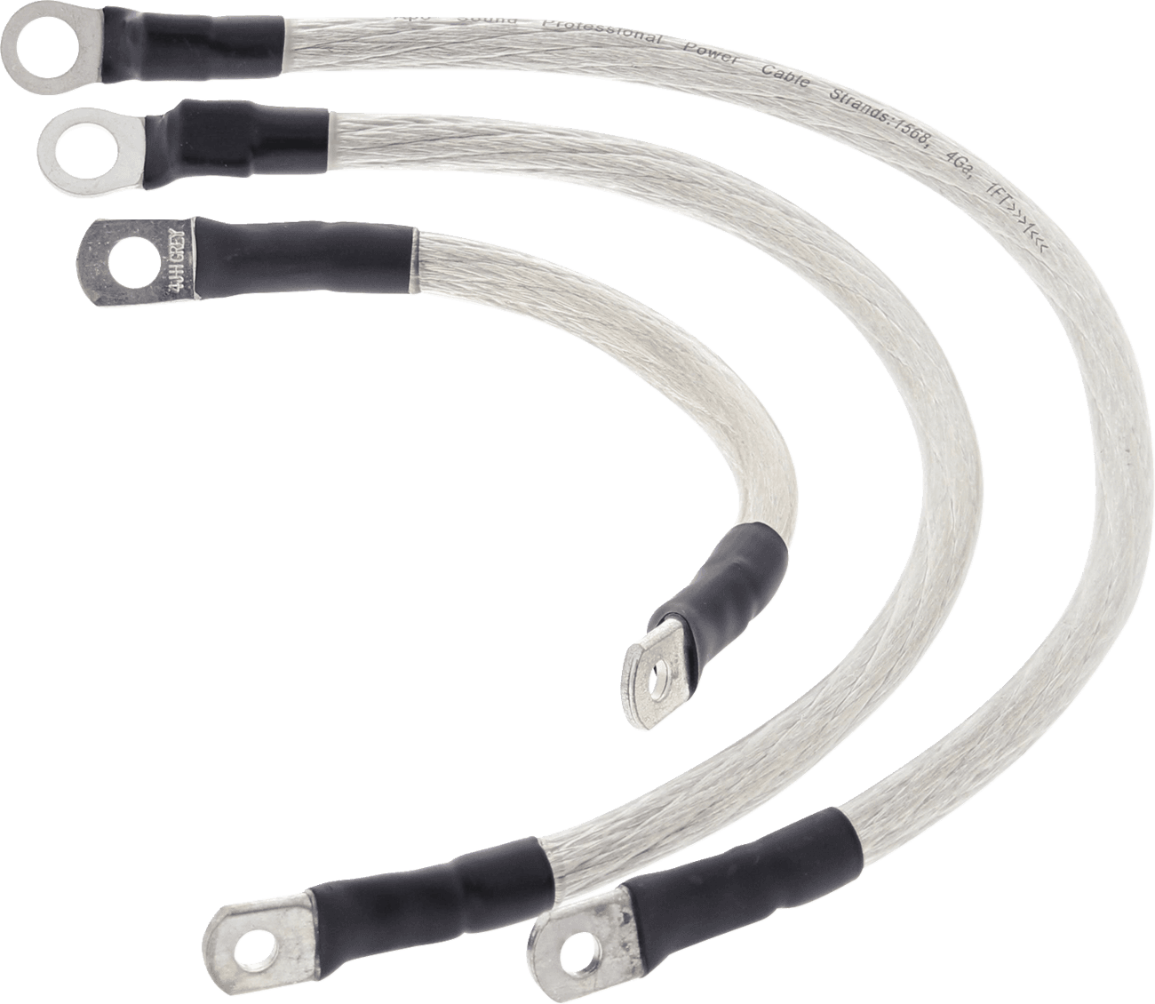 ALL BALLS 2113-0995 Battery Cable Kit - Clear