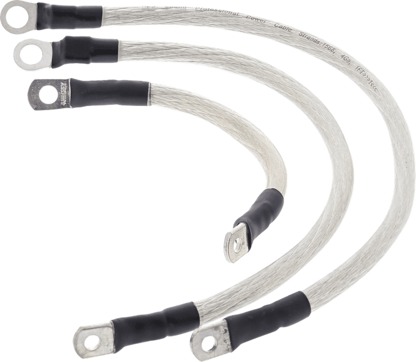 ALL BALLS 2113-0995 Battery Cable Kit - Clear