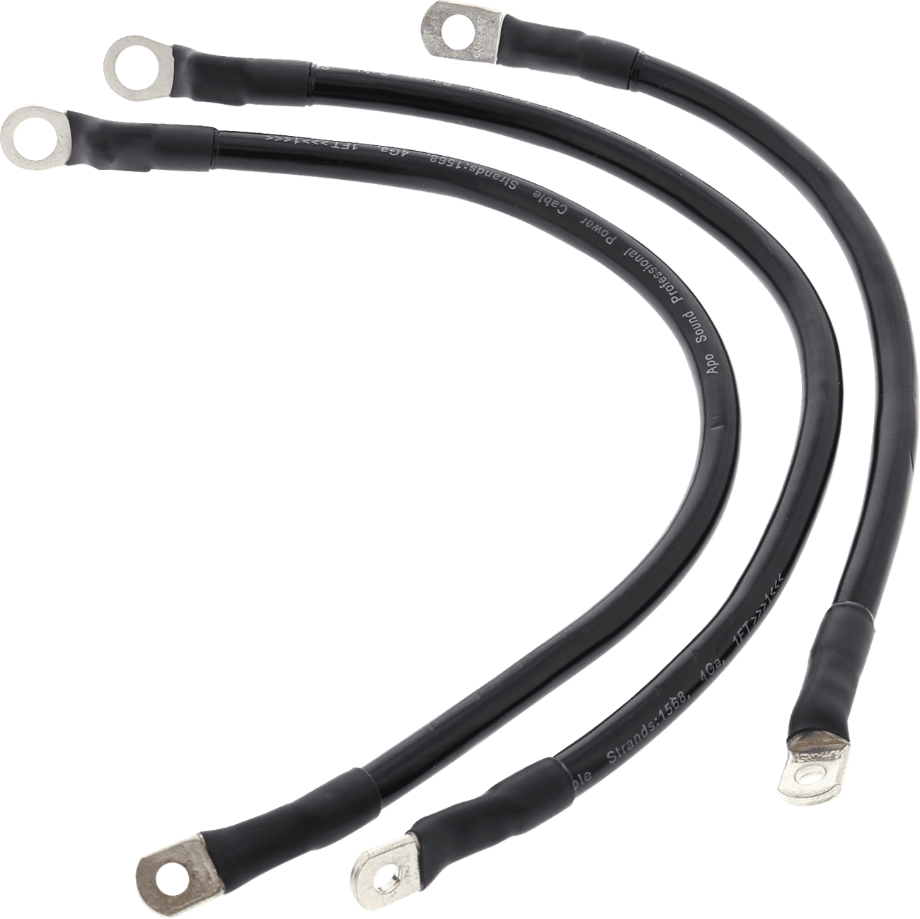 ALL BALLS 2113-1000 Battery Cable Kit - Black