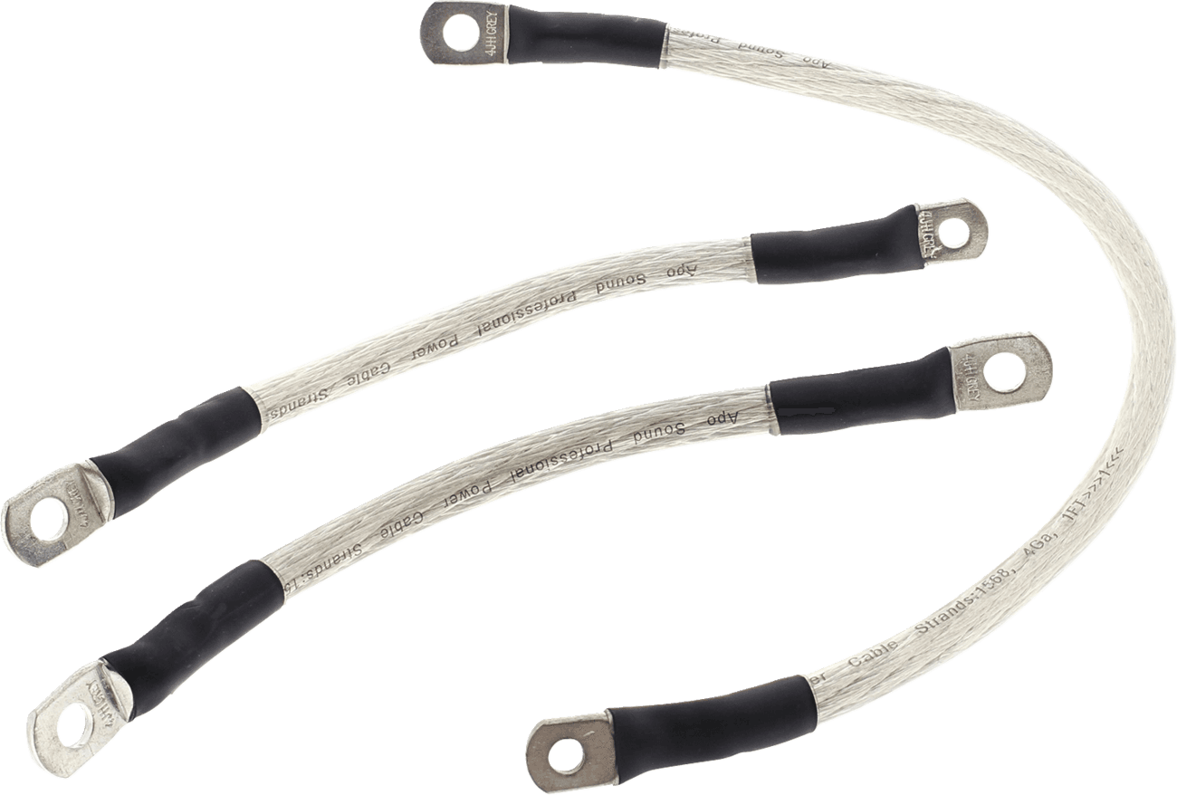 ALL BALLS 2113-1001 Battery Cable Kit - Clear