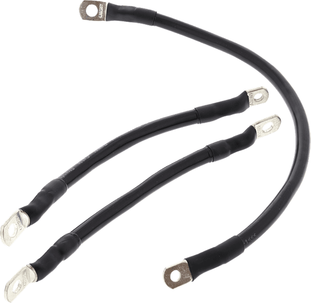 ALL BALLS 2113-1002 Battery Cable Kit - Black