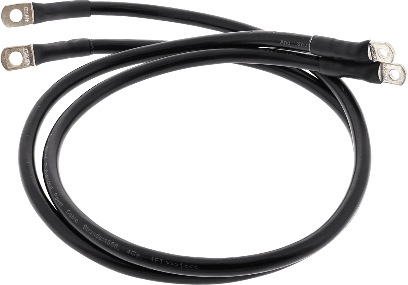 ALL BALLS 2113-1007 Battery Cable Kit - Black