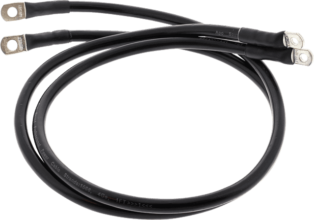 ALL BALLS 2113-1007 Battery Cable Kit - Black