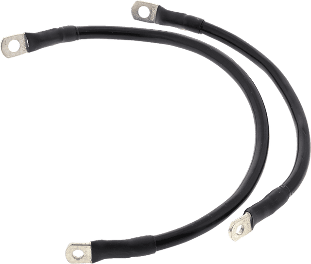 ALL BALLS 2113-1011 Battery Cable Kit - Black