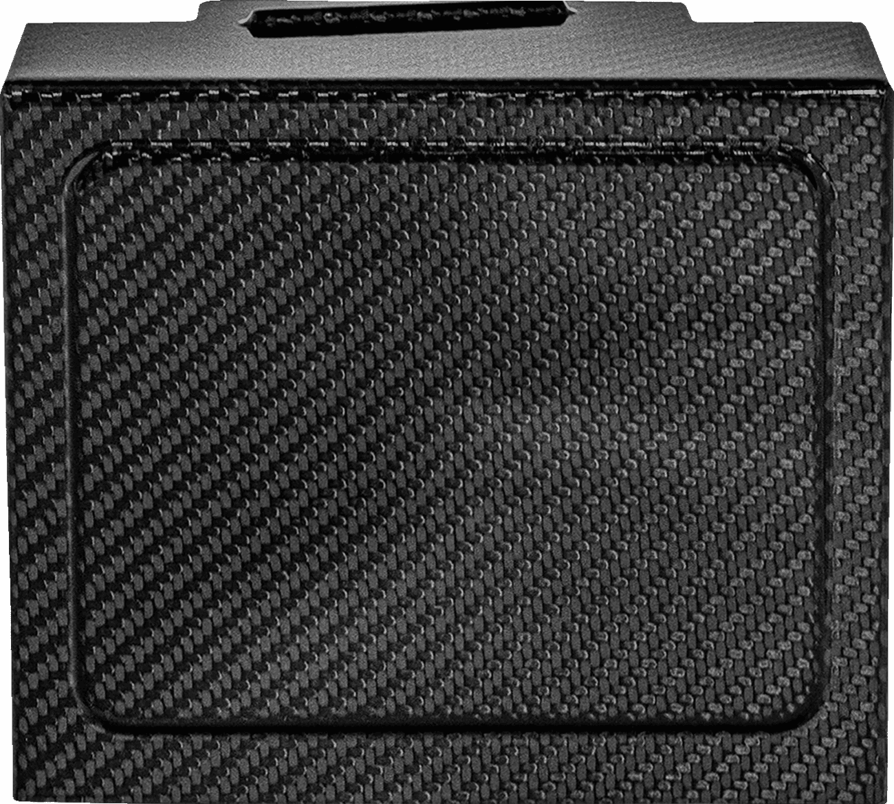 SADDLEMEN 2113-1019 Battery Cover - Carbon Fiber - Gloss Black