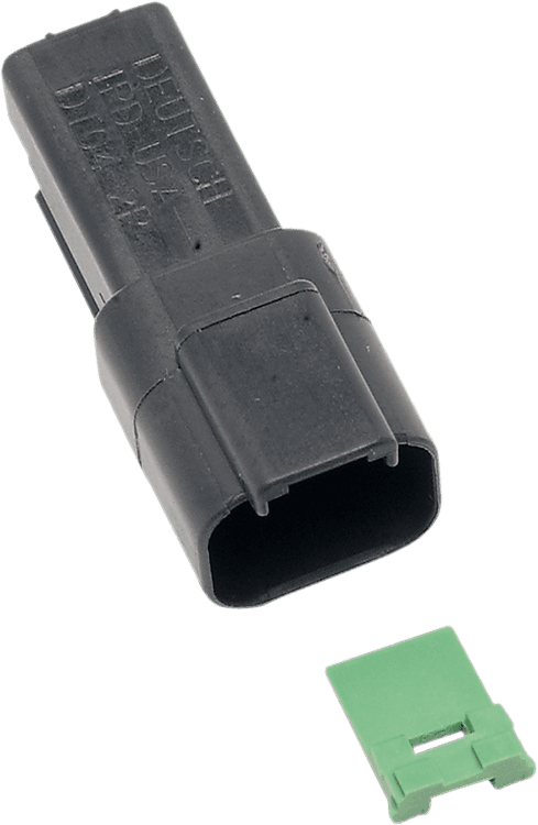 NAMZ 2120-0040 Deutsch Receptacle - 2 Pin - Black — image 1 of 2
