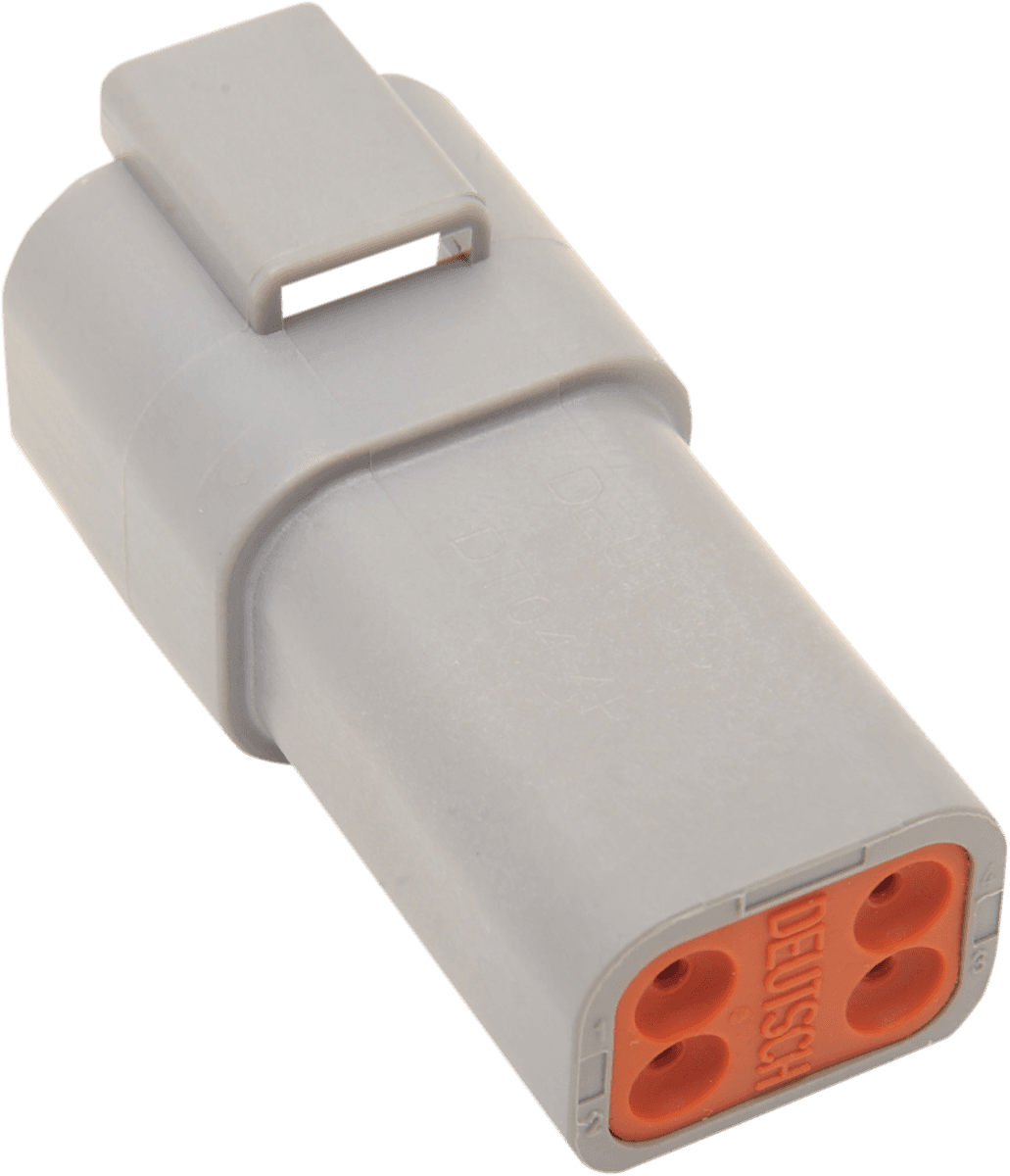 NAMZ 2120-0043 Deutsch Receptacle - 4 Pin - Gray