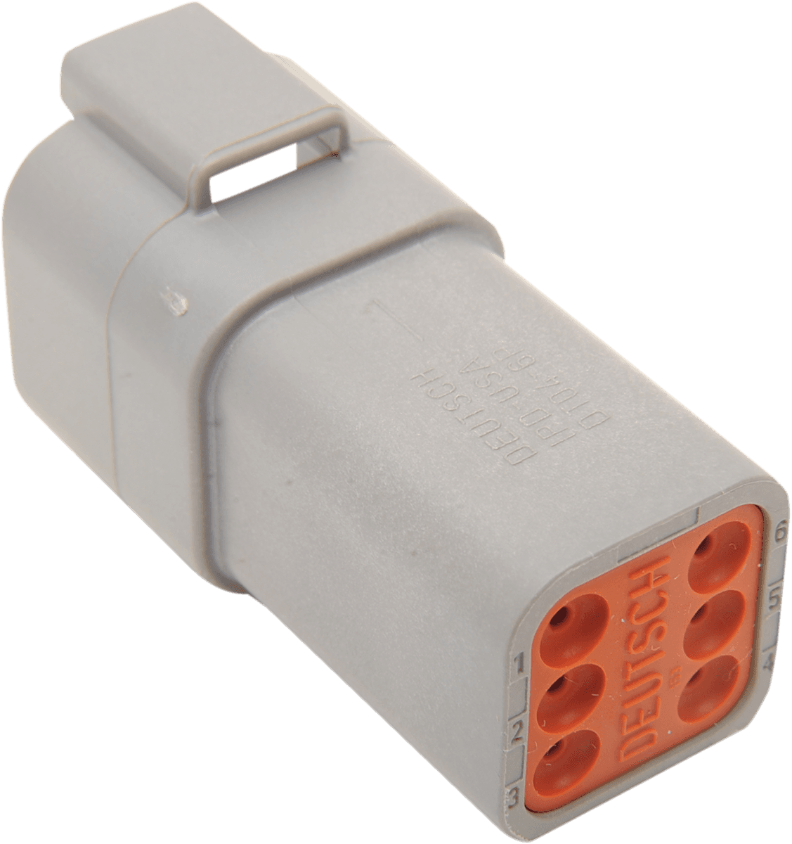 NAMZ 2120-0045 Deutsch Receptacle - 6 Pin - Gray