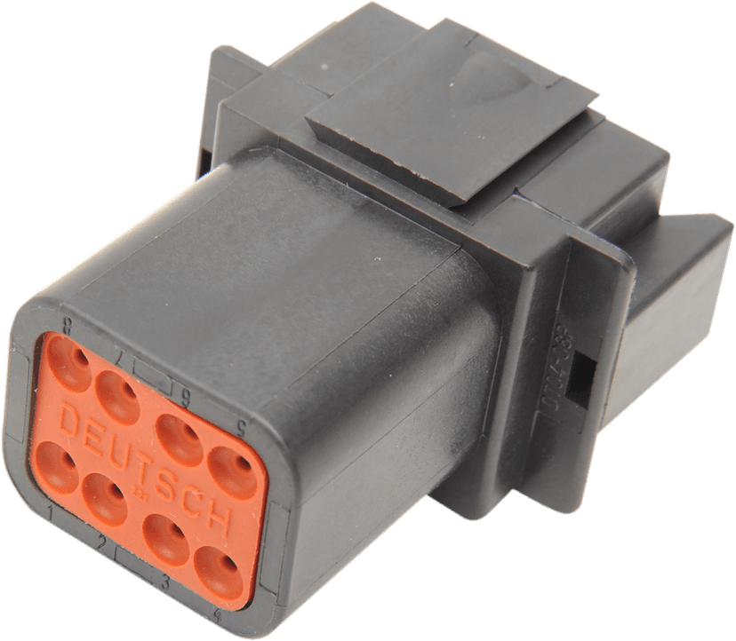 NAMZ 2120-0048 Deutsch Receptacle - 8 Pin - Black