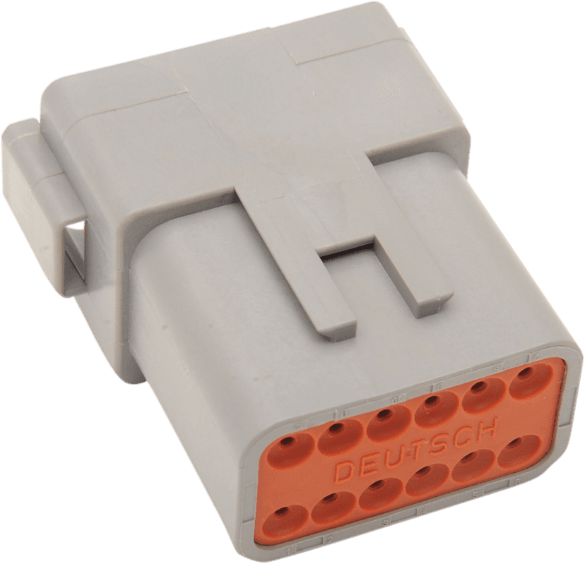 NAMZ 2120-0049 Deutsch Receptacle - 12 Pin - Gray
