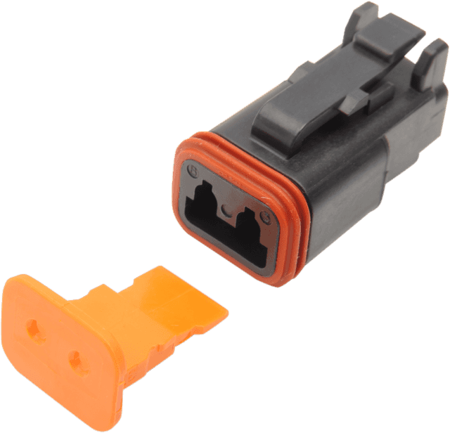 NAMZ 2120-0052 Deutsch Plug - 2 Pin - Black — image 2 of 2