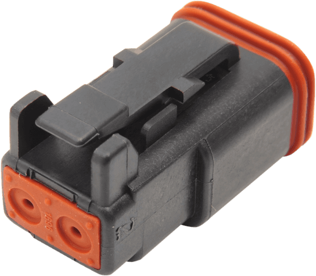 NAMZ 2120-0052 Deutsch Plug - 2 Pin - Black — image 1 of 2