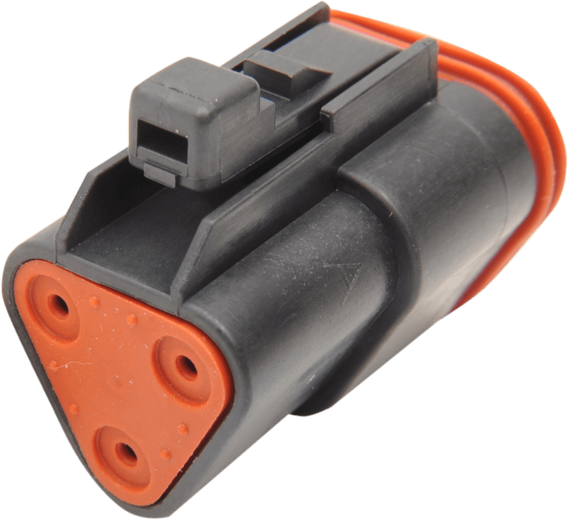 NAMZ 2120-0054 Deutsch Plug - 3 Pin - Black — image 1 of 2