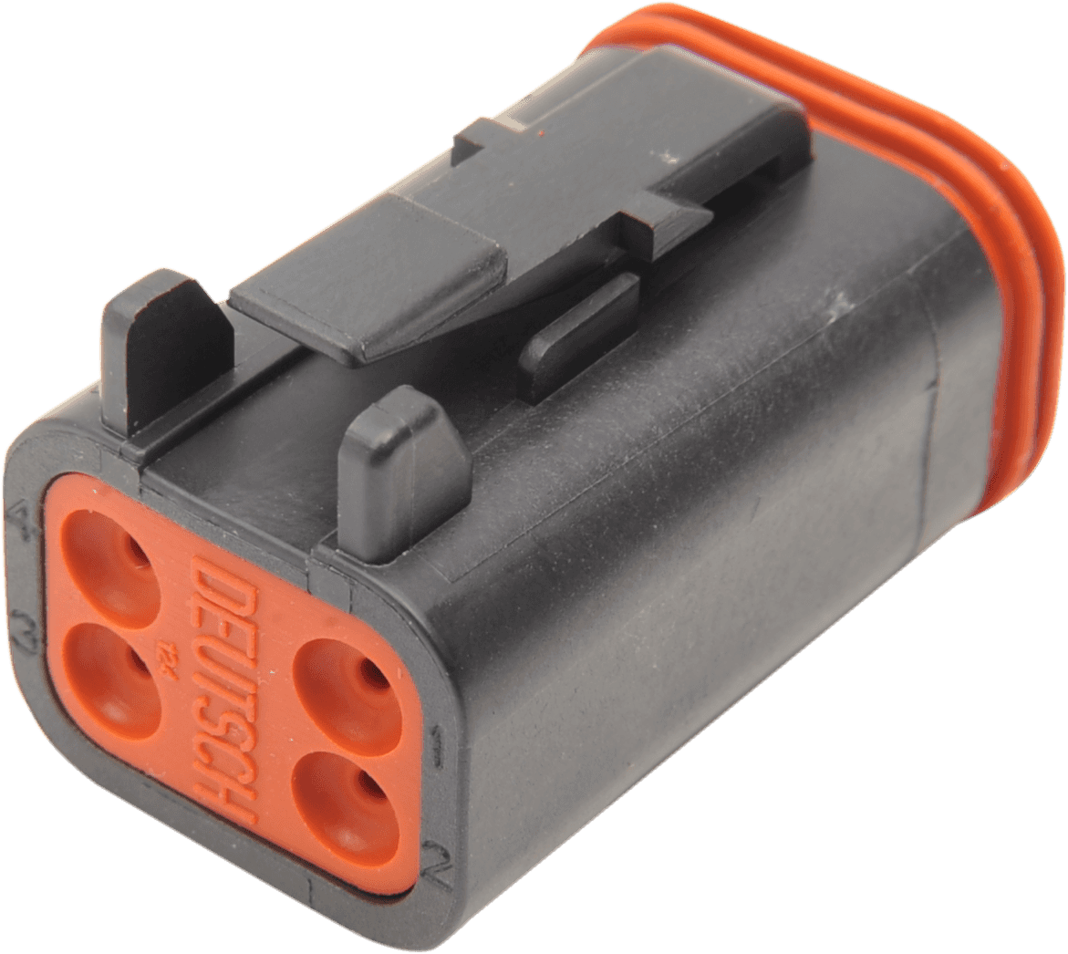NAMZ 2120-0056 Deutsch Plug - 4 Pin - Black
