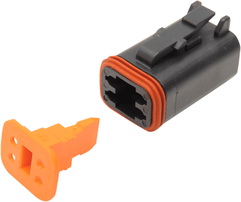 NAMZ 2120-0056 Deutsch Plug - 4 Pin - Black — image 2 of 2