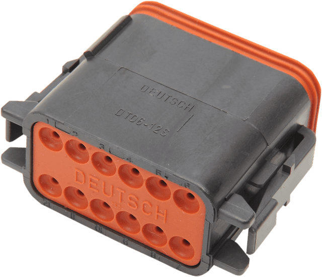 NAMZ 2120-0062 Deutsch Plug - 12 Pin - Black — image 1 of 2