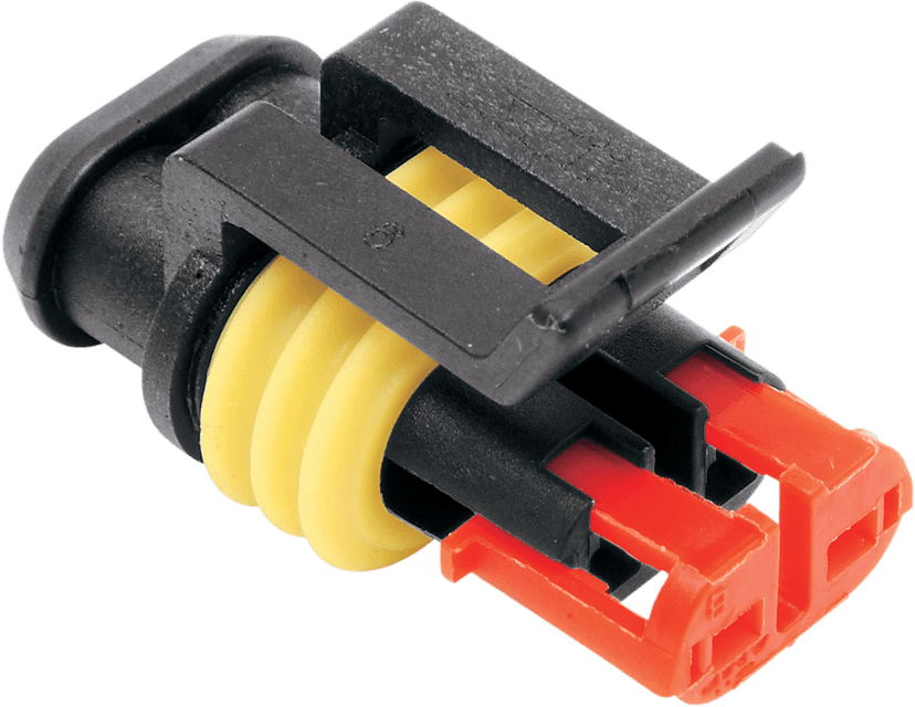 NAMZ 2120-0210 Replacement AMP Connectors - Harley Davidson — image 1 of 2