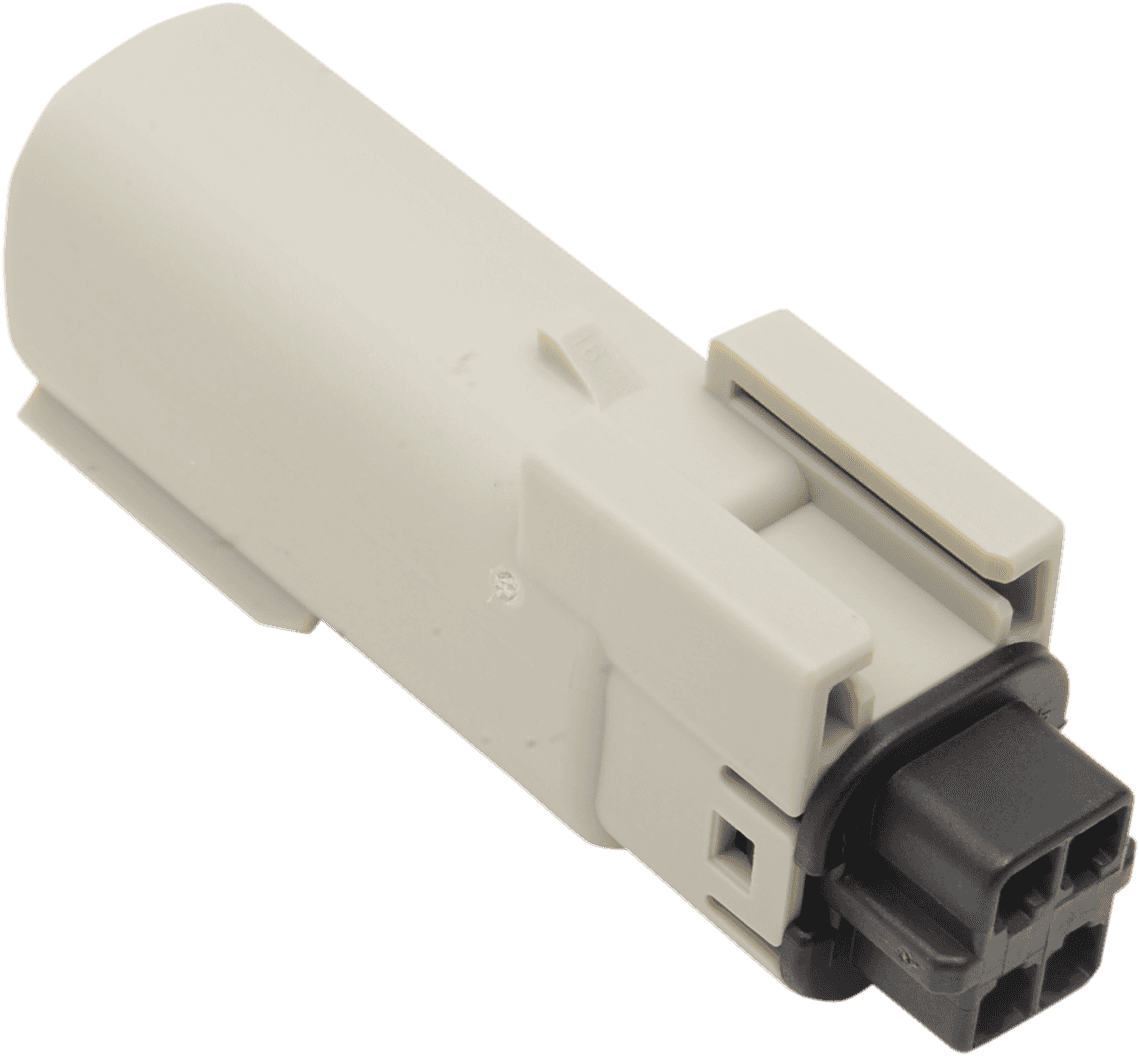 NAMZ 2120-0337 Molex MX 150 Connector - 4 Pin Male - Gray