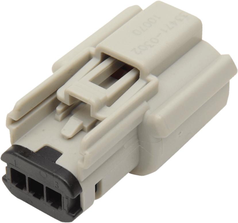 NAMZ 2120-0338 Molex MX 150 Connector - 3 Pin Female - Gray — image 2 of 2