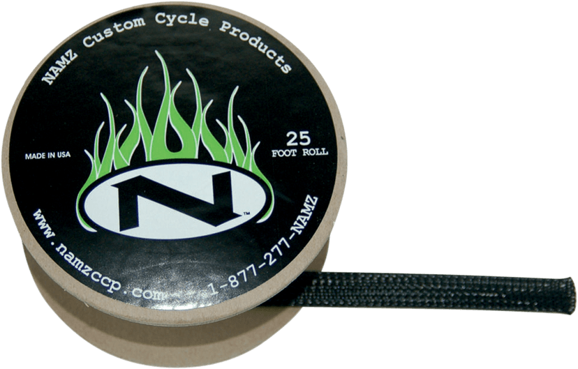 NAMZ 2120-0371 Black Wire Cover 1/8" - 25' - Universal