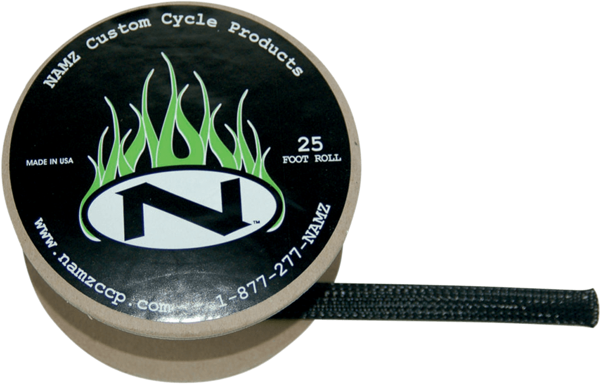 NAMZ 2120-0374 Black Wire Cover 1/2" - 25' - Universal