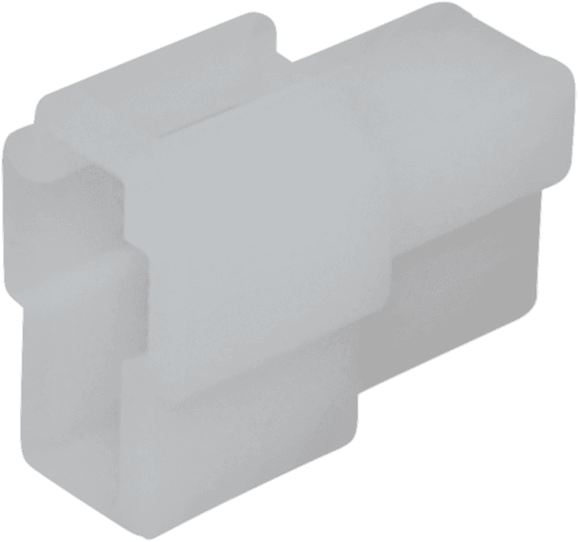 NAMZ 2120-0465 250 Series Locking Connector - 2-Position Male - 5 Pack