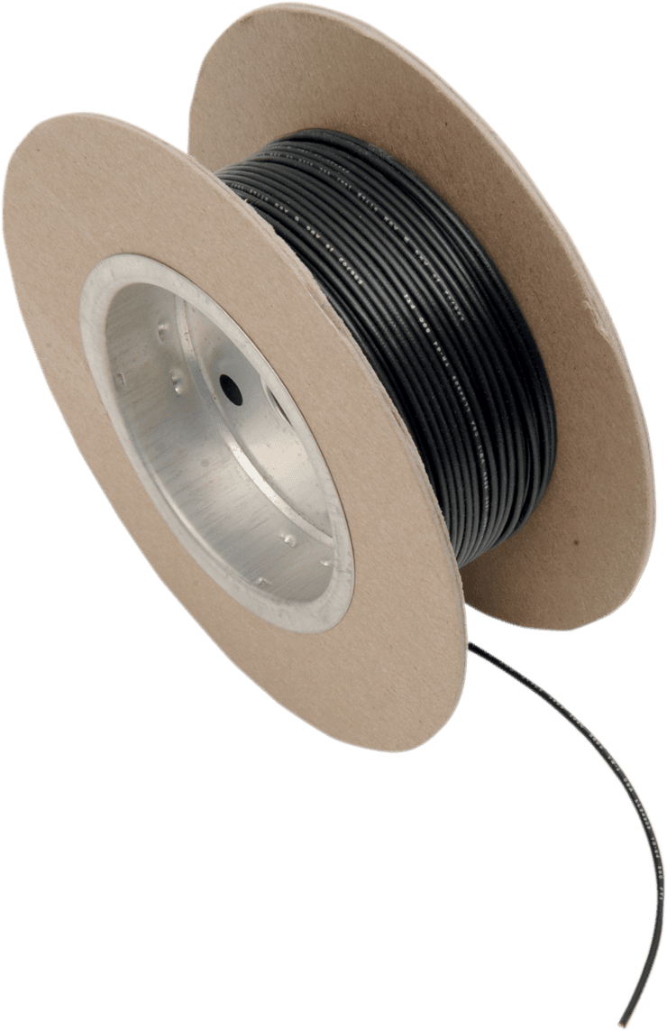 NAMZ 2120-0506 100' Wire Spool - 18 Gauge - Black