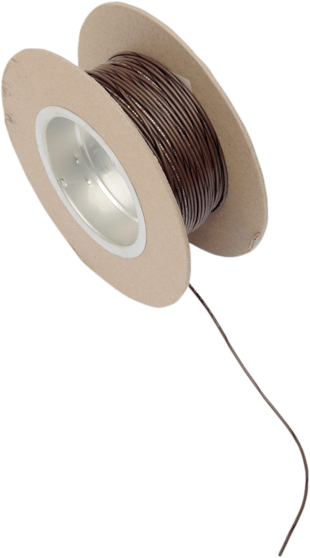 NAMZ 2120-0511 100' Wire Spool - 18 Gauge - Brown/Black