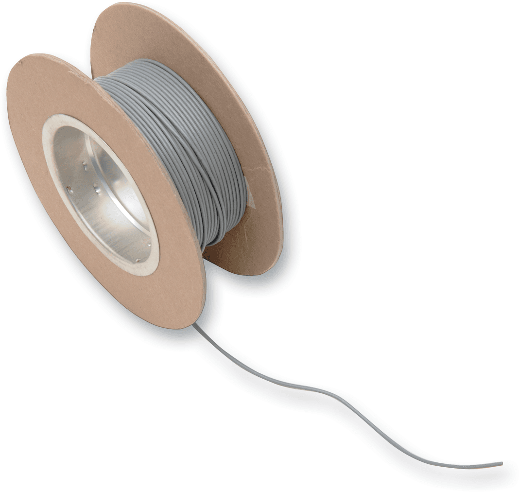 NAMZ 2120-0513 100' Wire Spool - 18 Gauge - Gray