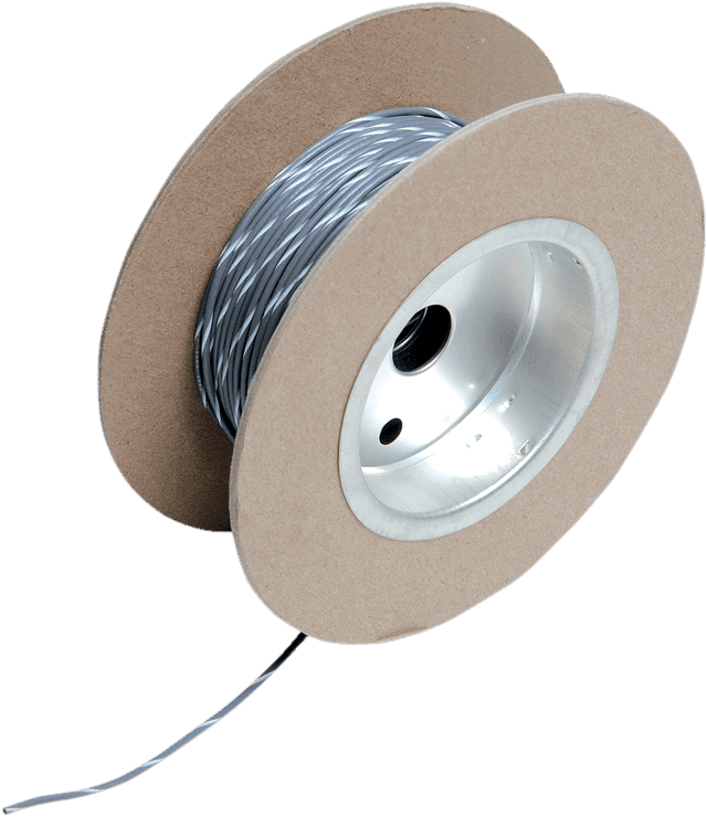 NAMZ 2120-0515 100' Wire Spool - 18 Gauge - Gray/White