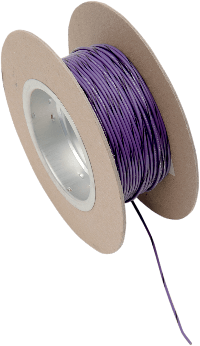 NAMZ 2120-0521 100' Wire Spool - 18 Gauge - Violet/Black
