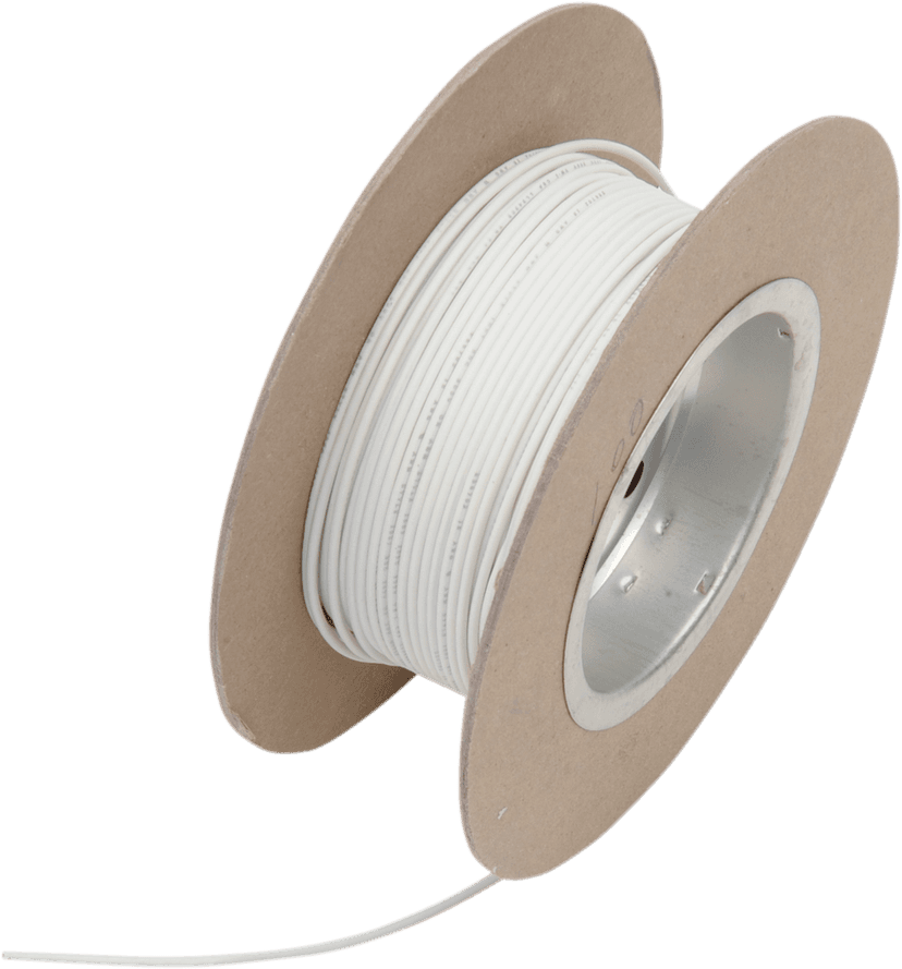 NAMZ 2120-0522 100' Wire Spool - 18 Gauge - White — image 2 of 2