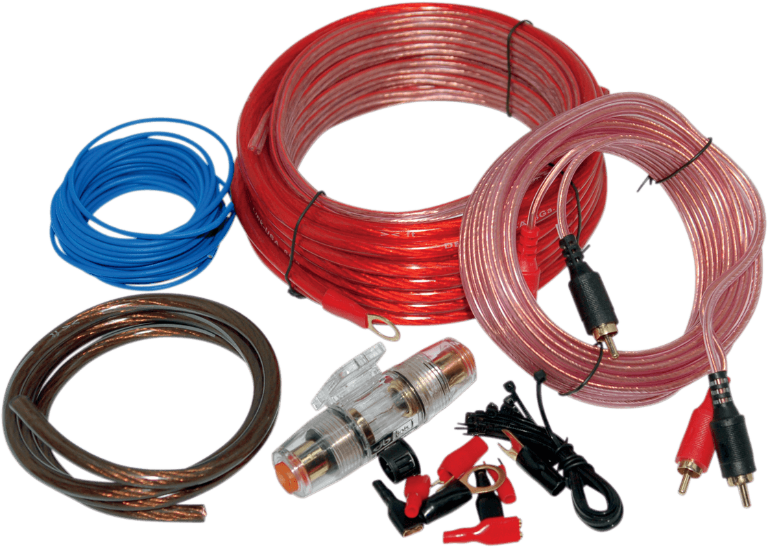 NAMZ 2120-0534 Amp Install Kit - 8- Gauge Wire