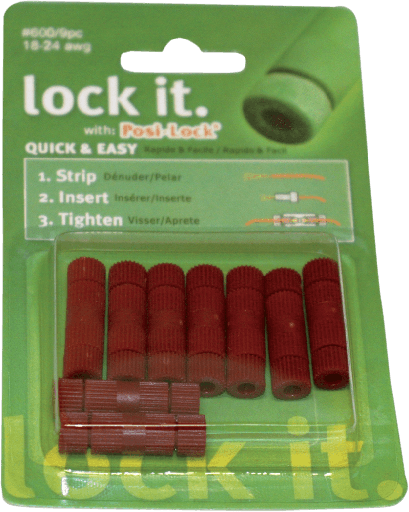 CUSTOM DYNAMICS 2120-0547 Posi-Lock Wire Connectors 18-24 Gauge - 9PK — image 2 of 2