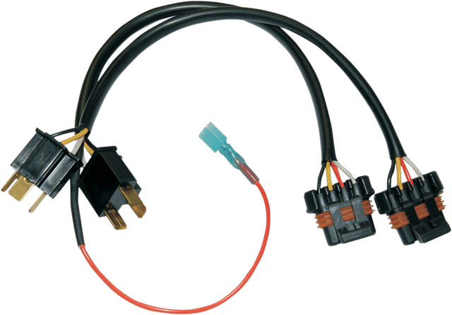 NAMZ 2120-0654 LED Headlamp Adapter Harness - Harley Davidson